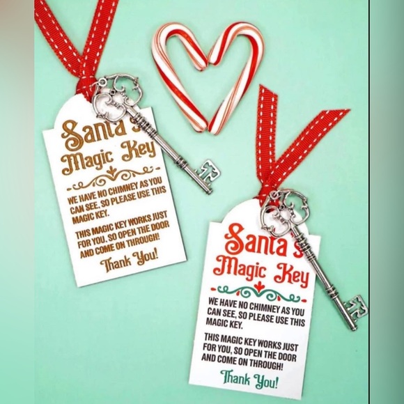 Santa's Magic Key with Tag - Picture 2 of 2